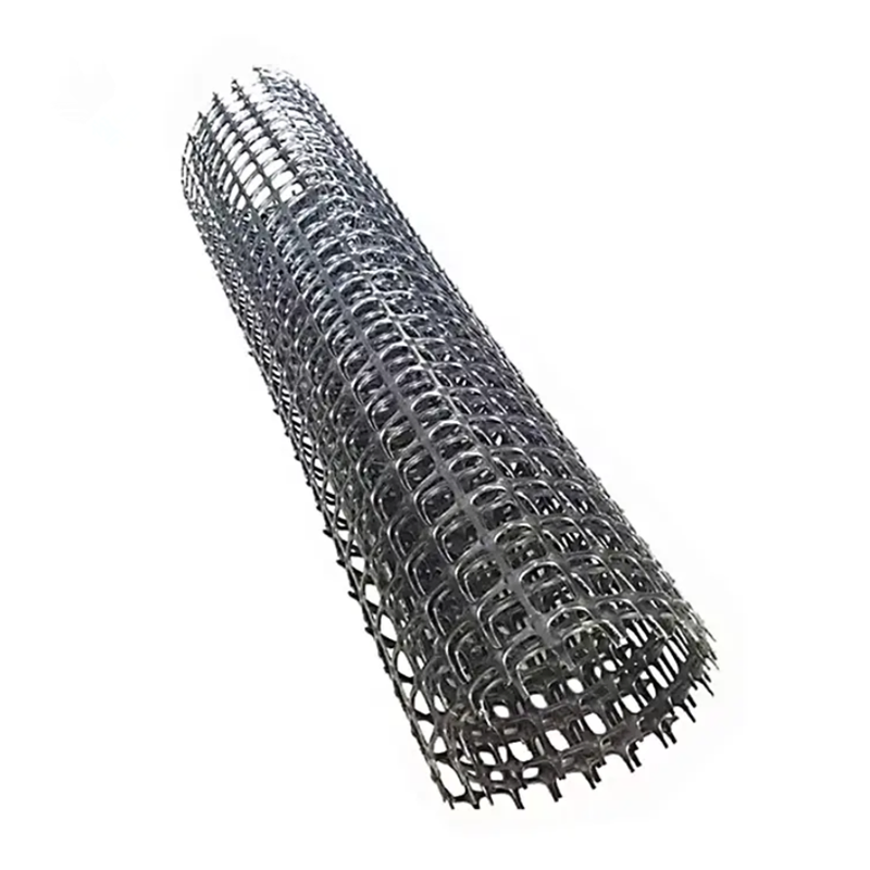 Asphalt Pavement Reinforced Glass Fiber Grille HDPE Geoglille
