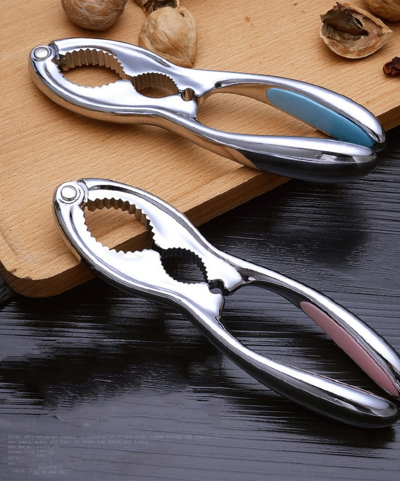 Stainless Steel Almond Sheller Peeler All Around Nut Cracker Quick Opener Bl16431