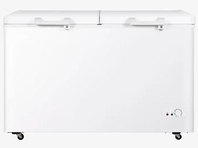 390L Commercial Double Door Horizontal Deep Chest Freezer with Big Capacity