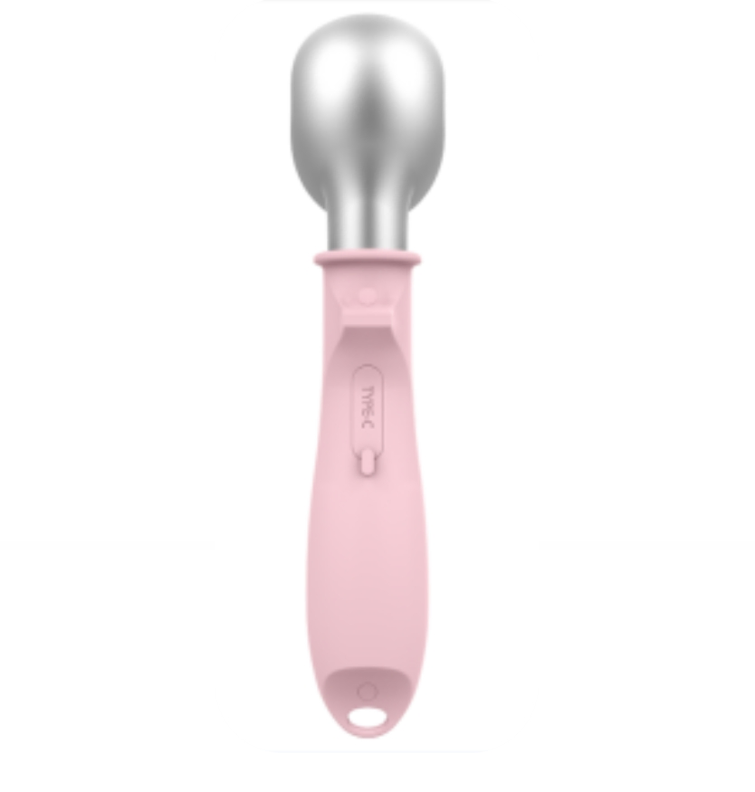 2026 Smart Kitchen Tool Heated Ice-Cream Scoop with 2 Temp Levels IP65 Waterproof and Rechargeable
