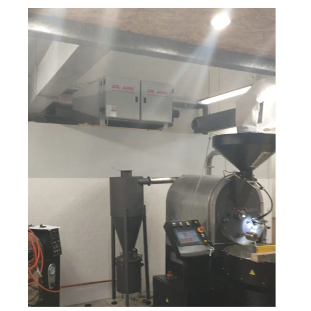 Dr Aire Coffee Roaster Exhaust Filter 95% Fume Removal Rate for Commercial 2kg 6kg 30kg