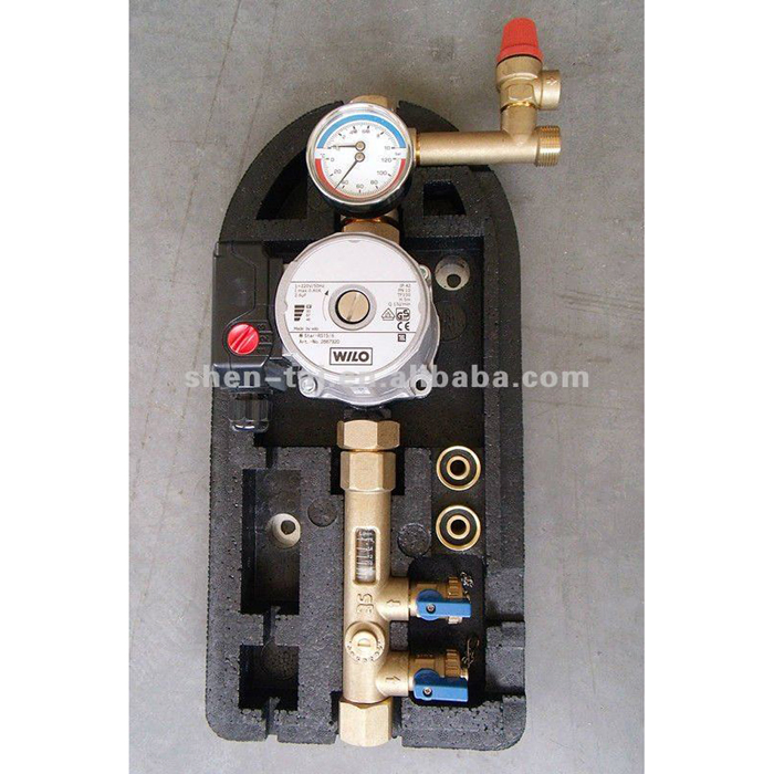 Single Pipeline Solar Working Station for Solar Hot Water System (WS-I)