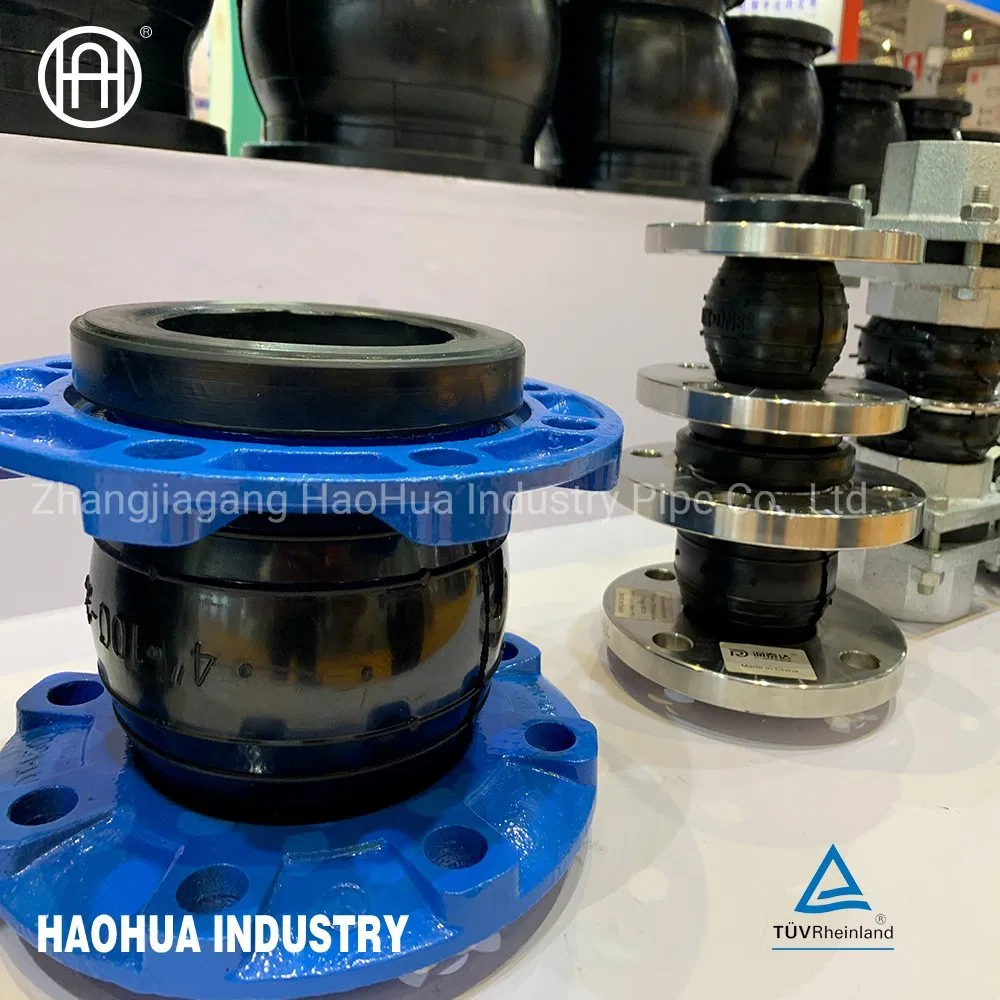 Lexible Rubber Joint Connector Pipeline Bellows Compensator Price EPDM Flanged Rubber Expansion Joint