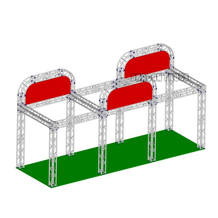 Portable Aluminum Truss Framework for Eye-Catching Event Displays