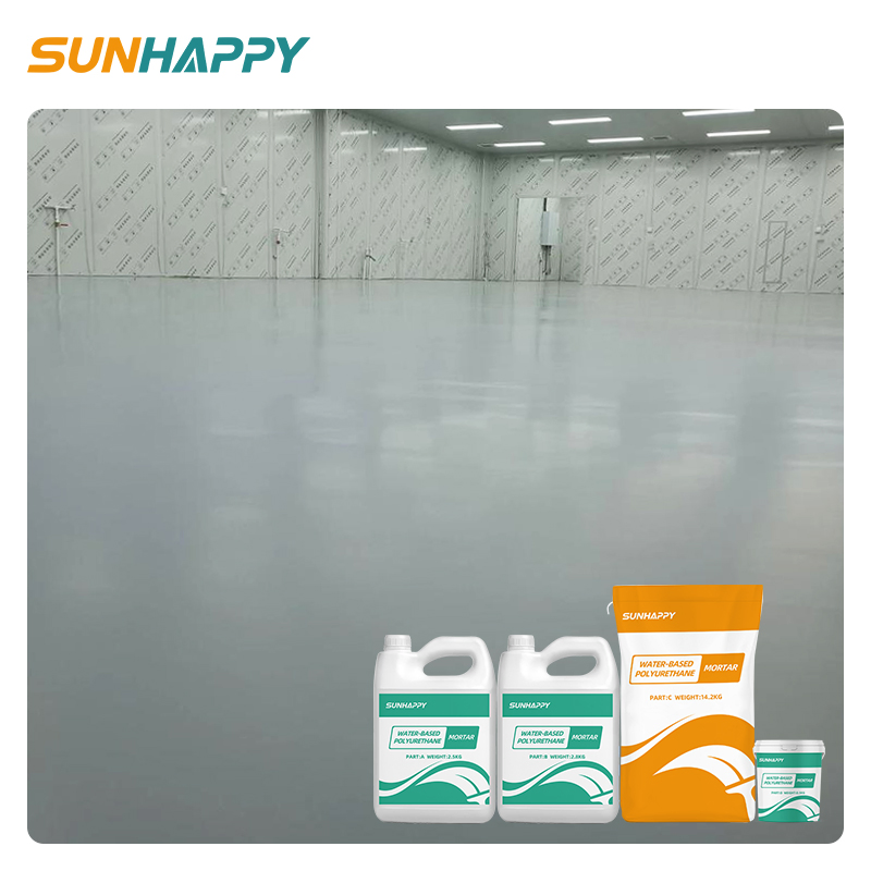Factory Customize PU Mortar Self Leveling Wear-Resistant Waterproof Paint Water-Based Polyurethane Mortar
