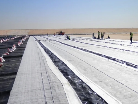 Bentonite Liner Geosynthetic Clay Liners Gcl for Landfill Project 4000-6000GSM with ASTM Standard