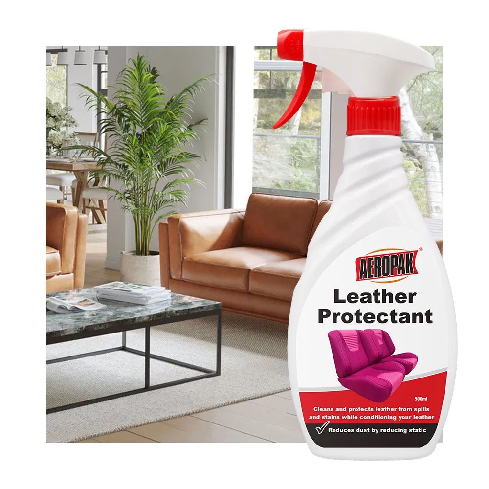 Aeropak 500ml Bottle Crack-Preventive Stain-Resistant Mold-Resistant Leather Protectant Leather Care Agent Spray Conditioner