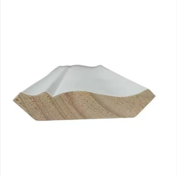 Elegant Colonial White Primed MDF Crown Moulding for Ceilings