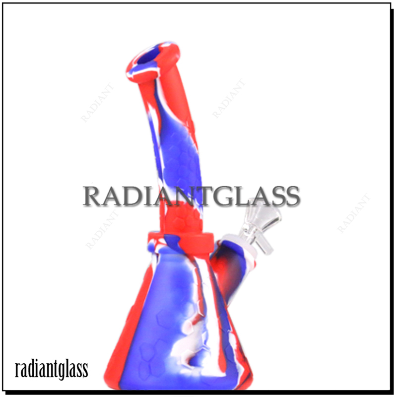 Multi-Color Water Pipe Smoking Hookah Manufacturer Silicone Pipe Beaker Wholesale Price Water Pipe Silicone Pipe