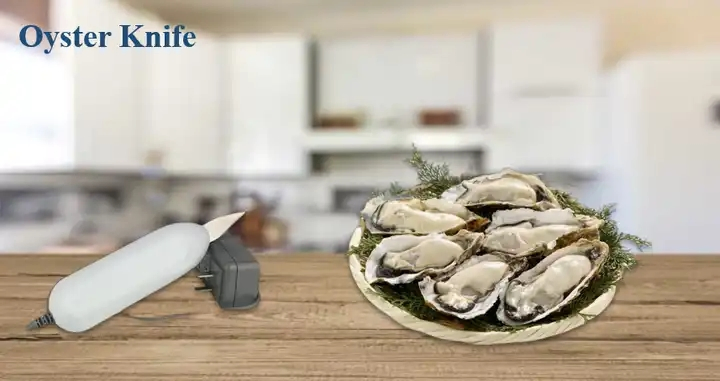 Electric Shellfish Opener Oysters Shucking Knife Shellfish Shucker with Non-Slip Handle