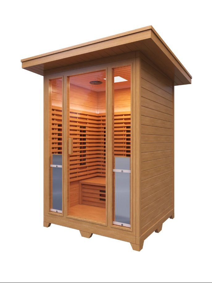 Инфракрасная сауна для дома и улицы Premium с низким ЭМП
