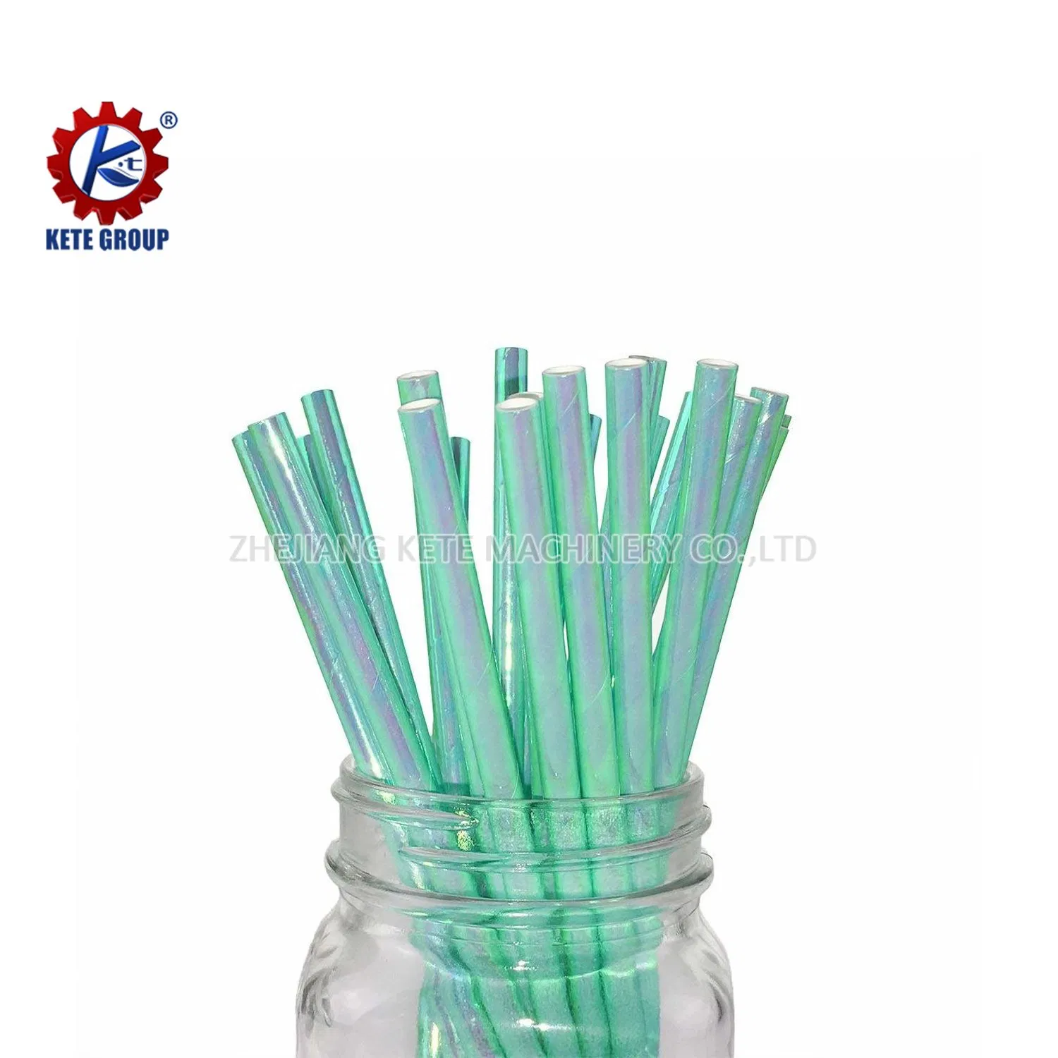 Custom Drink Tubes Cocktail Paper Straw Multicolor Stripe Straw for Birthday Party Drinks