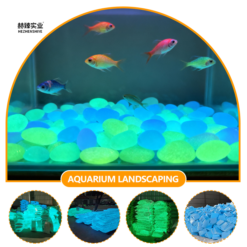 Multifunctional Luminescent Stone for Decorative, Craft, Architectural, and Security Applications.