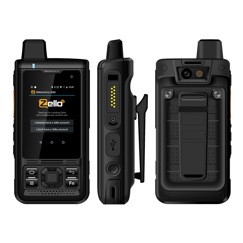 Рация Uniwa B8000 4G LTE с NFC и SOS, IP68