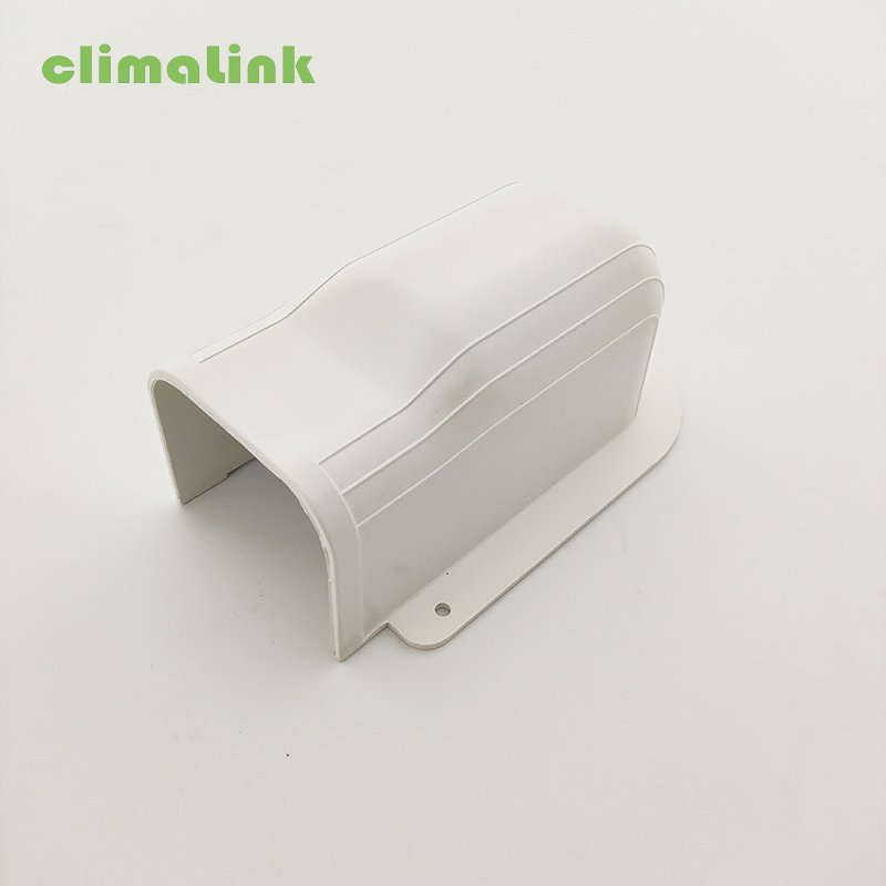 Manufacturer AC Accessories Mini Split Spare Parts Decorative Air Condiioner Duct Pipe Cover PVC Plastic AC Line Set Cover Kit for Home DIY Decotation
