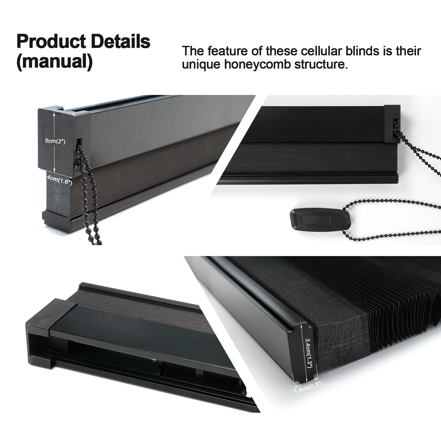 Sisheng Blackout Window Blinds Easy Install Cellular Shade No Drill No Tools Cellular Shades Top Down Bottom up Cordless Honeycomb Blind