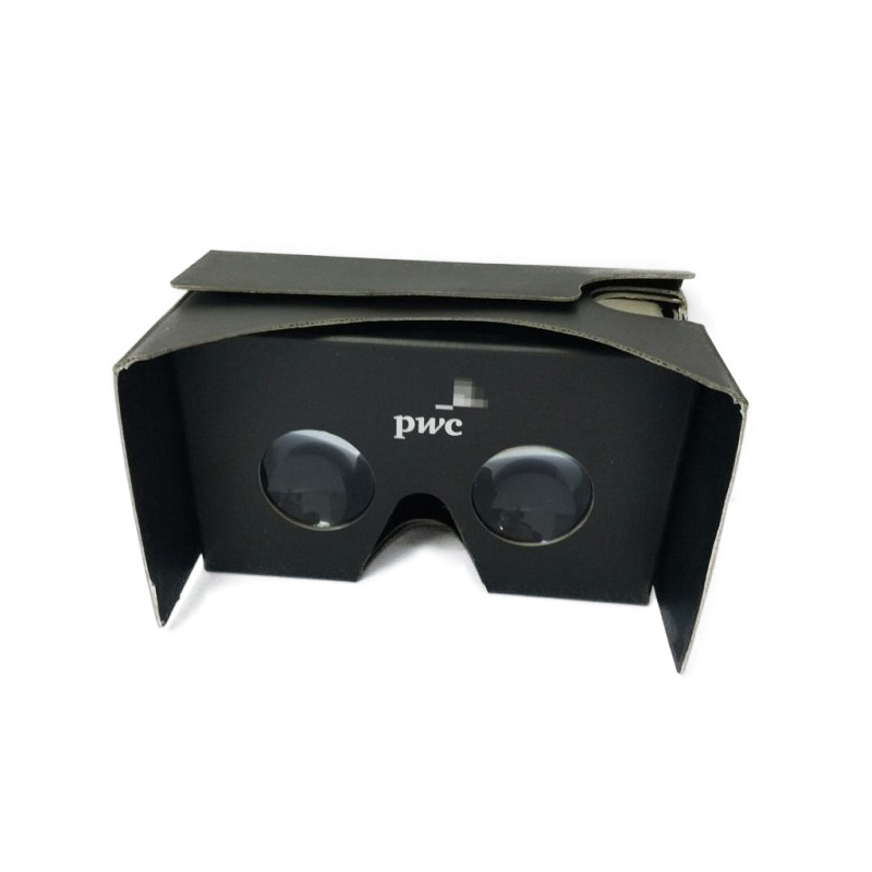 Promotion Items with Logo Custom Branded Vr Cardboard Virtual Reality Glasses Cardboard Vr Headsets 3D Video Glasses