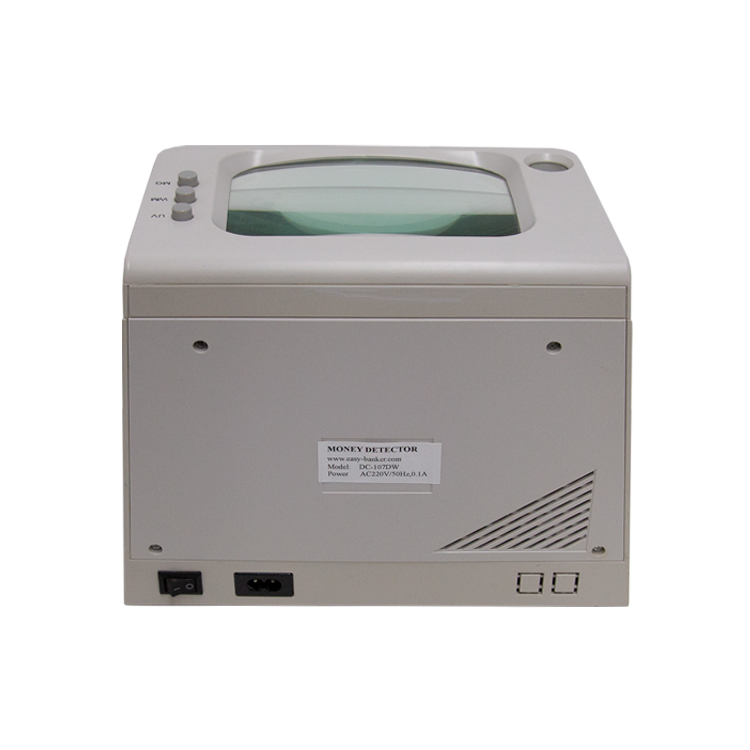 DC-107DW-4 UV MG Banknote Detector Machine Advanced Currency Counterfeit Detector