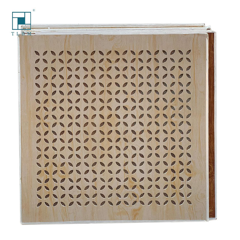 Perforated PVC Gypsum False Ceiling Board Plaster Board Price Design