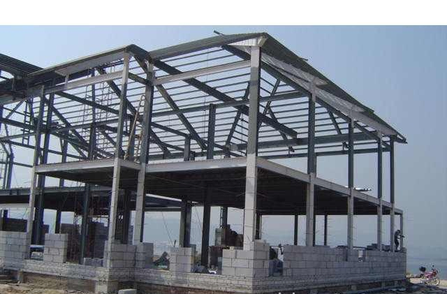Heavy-Duty Steel Poultry Farm Structure for Hotel Building Projects