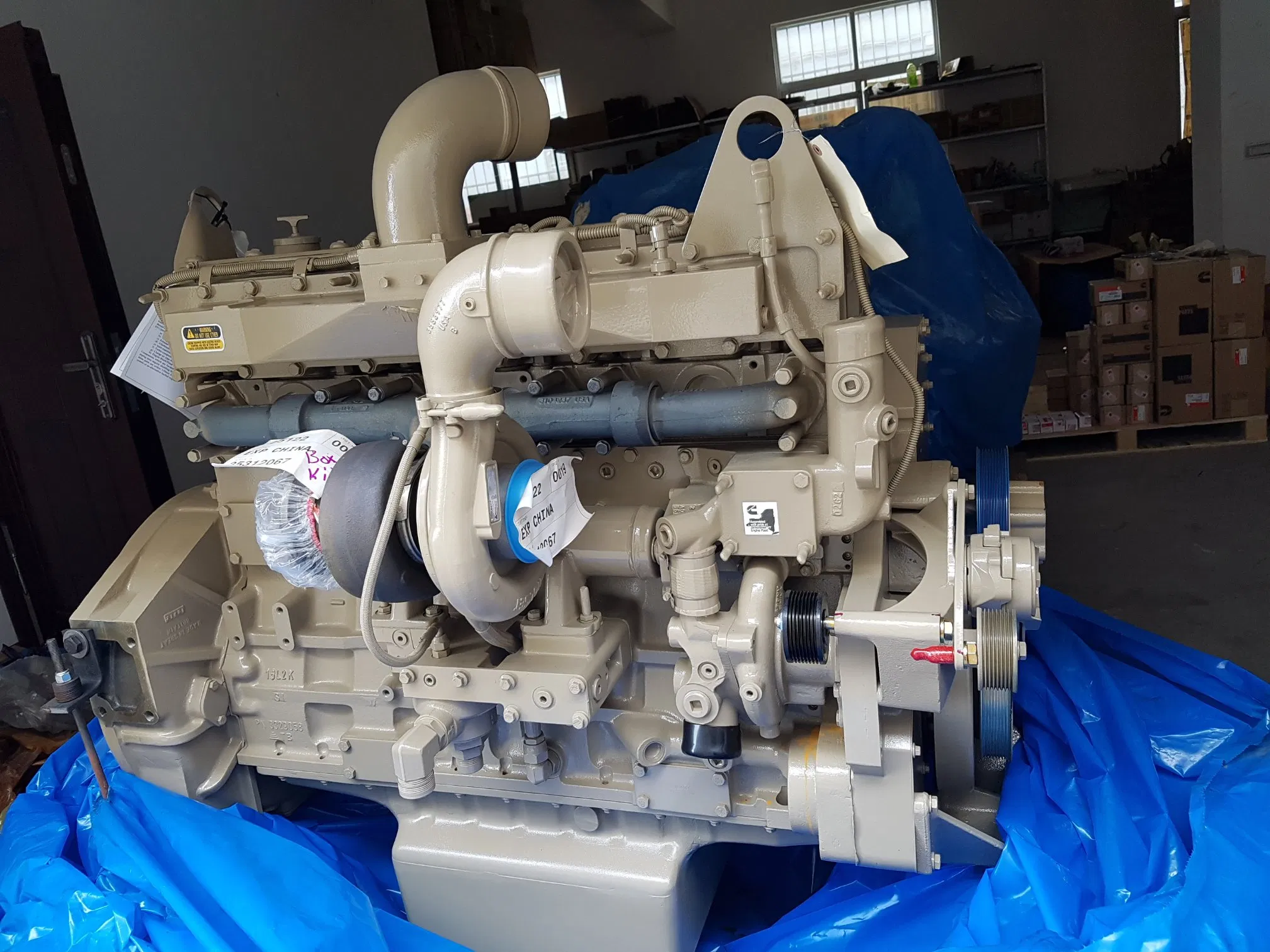 Дизельный двигатель Cummins ISM11 M11 QSM11 299кВт