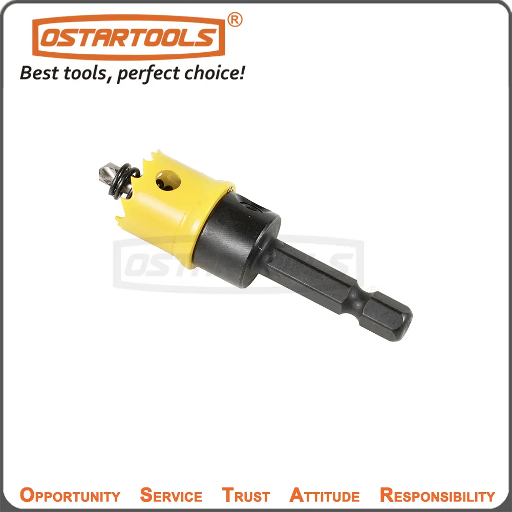 HSS Holesaw Cutter to Cut Thin and Soft Metal Sheet