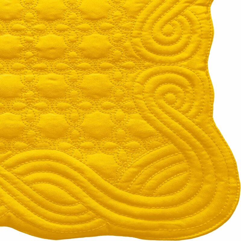 Farmhouse Style Washable Placemats for Kitchen Dining Tables