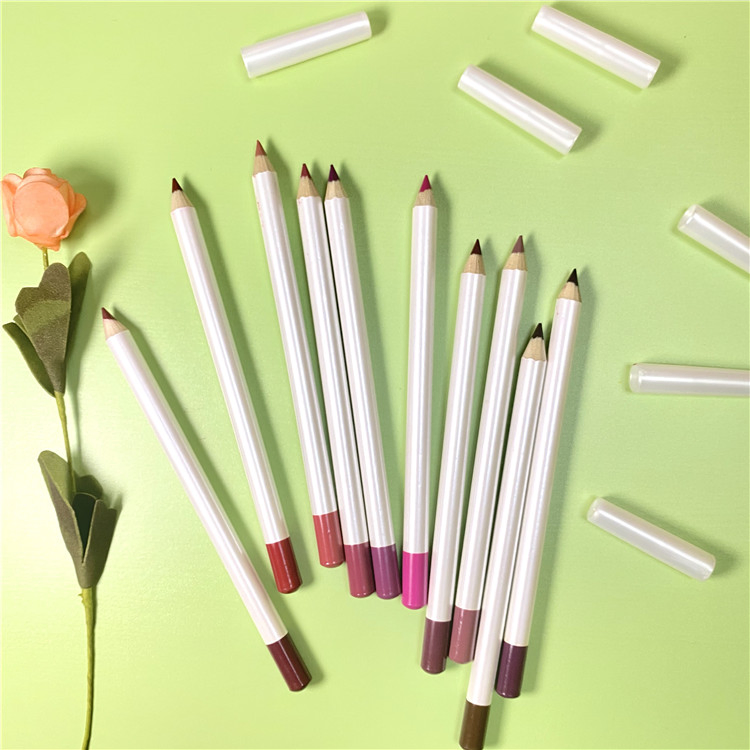 Wholesale 6 Colors Lipline Long Lasting Private Label Matte Lip Liner Pencil