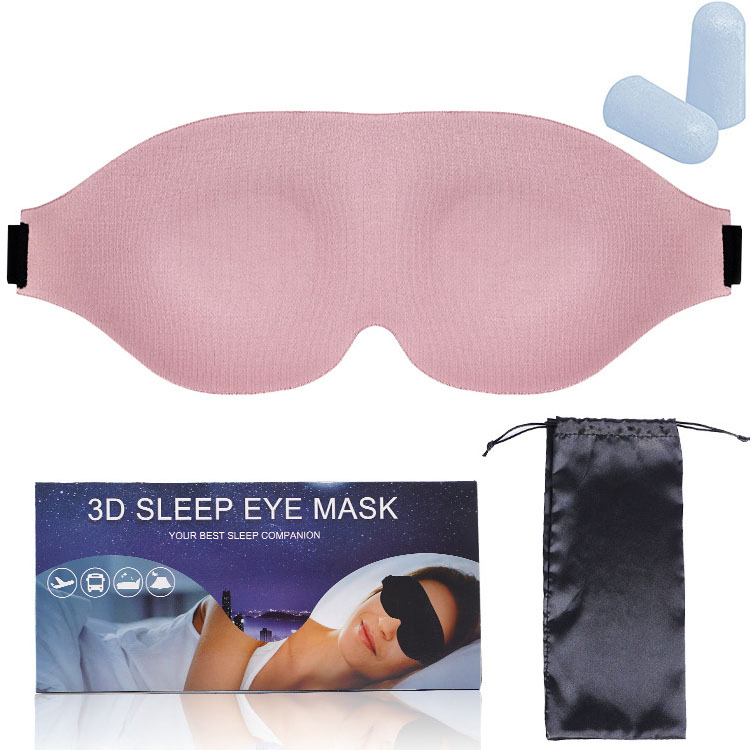 3D Stereoscopic Sleep Eye Mask Travel Memory Cotton Eye Mask Light Blocking Eye Mask