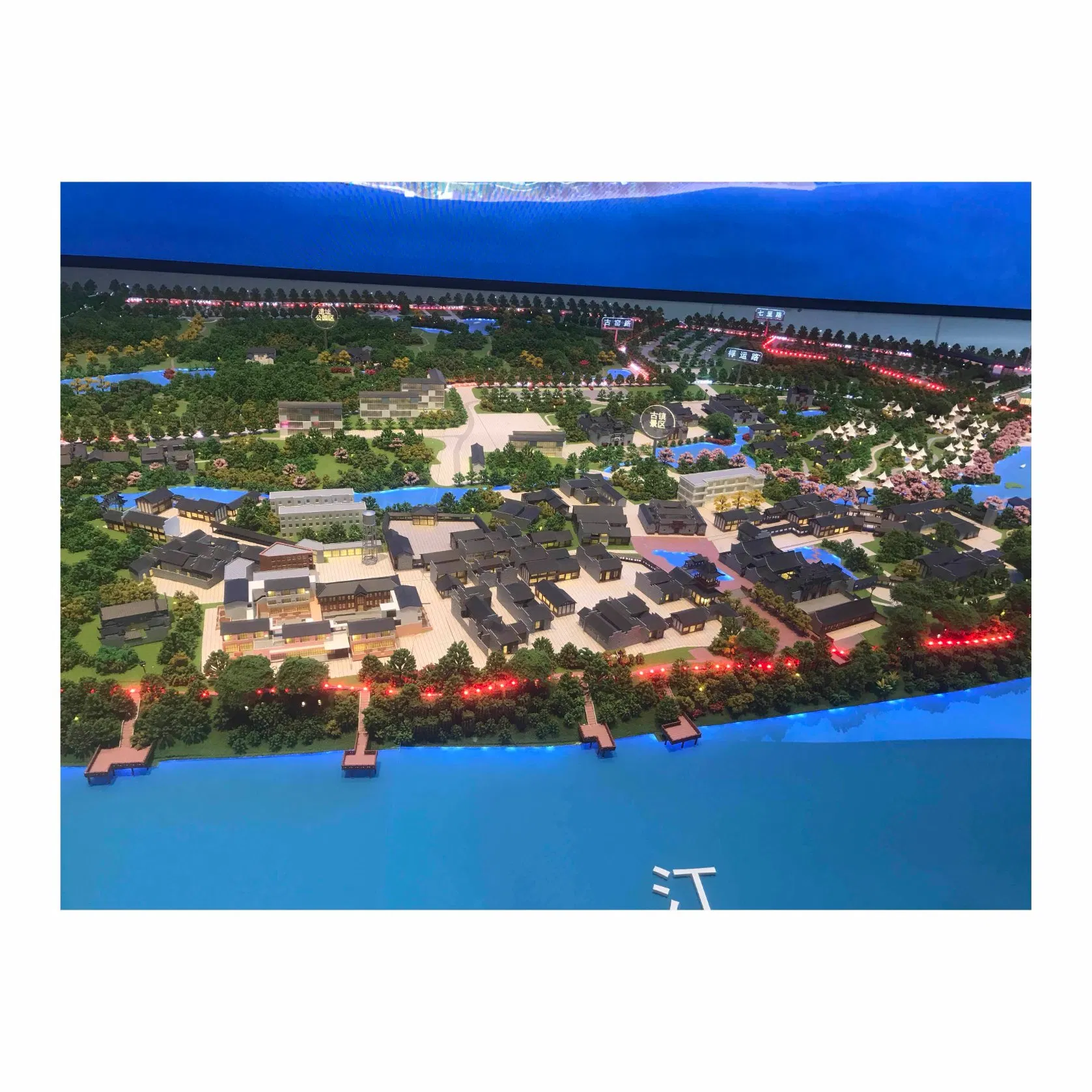 Large Scale 3D Architectural Design, Urban Planning, Proportional Sand Table Model