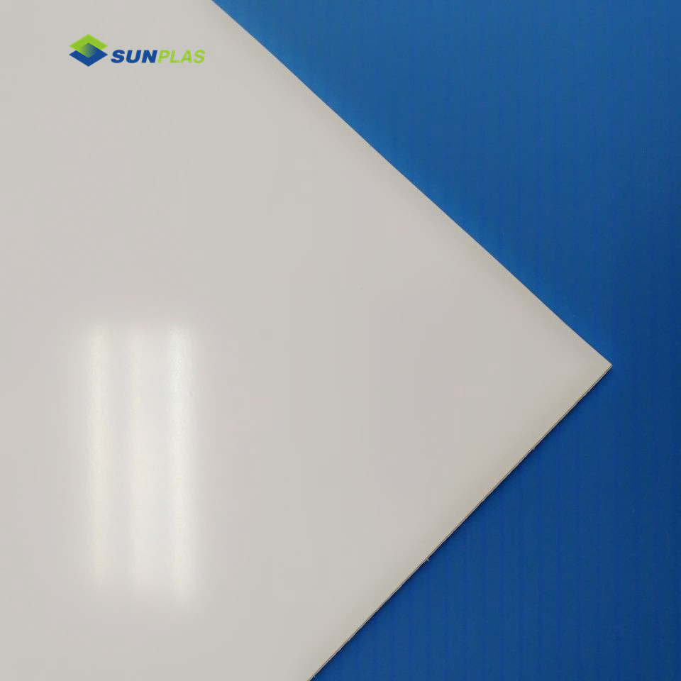 White High Glossy HIPS Sheet for Refrigerator Door Panel, Inner Liner