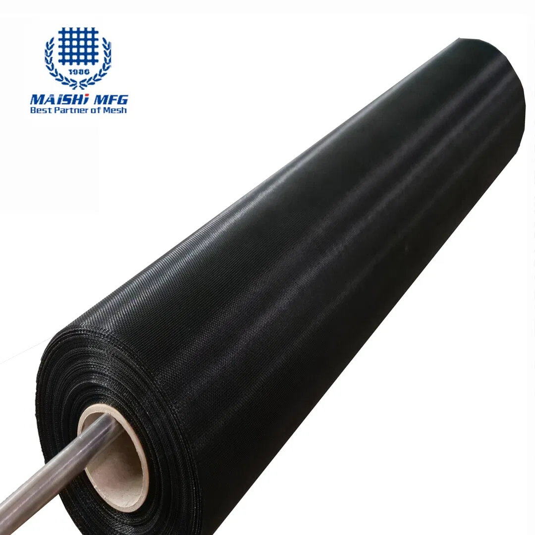 Black Epoxy Coated Mesh Used for Hydraulic