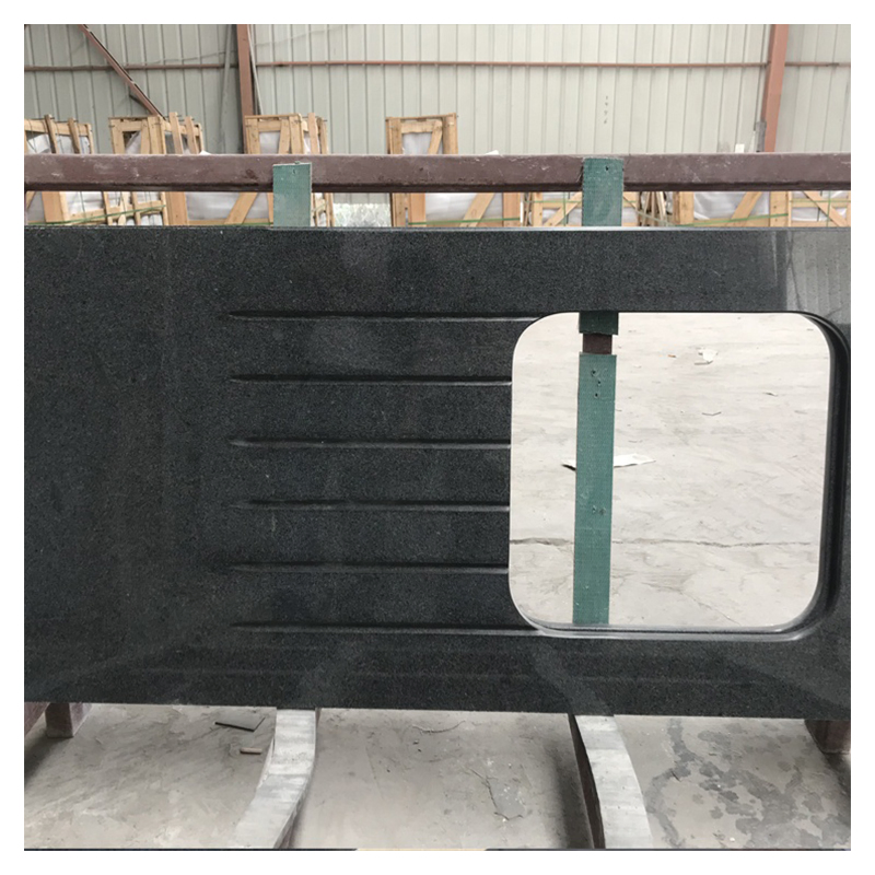 Natural G654 Dark Grey Granite Stone for Hotel Bar Bench Table Tops