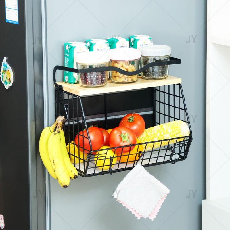 Настенная полка для фруктов и кухонной утвари