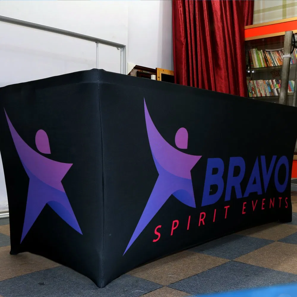 Hot Sale Outdoor Custom Digital Printing Exhibition Table Cloth