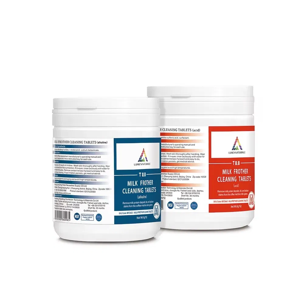 Milk System Cleaning Tablets Descaler Detergent Protect Against Milk Residue