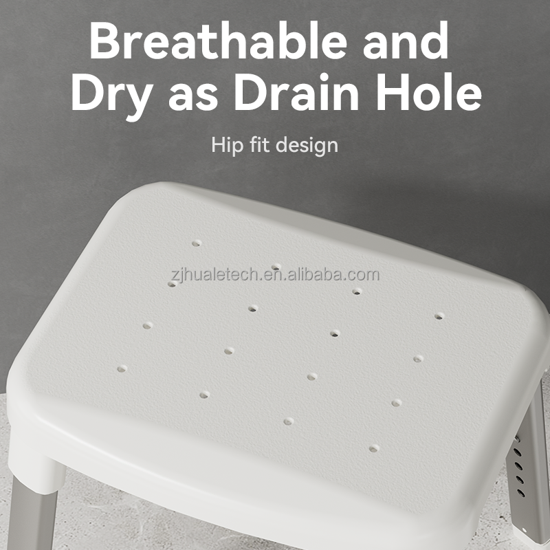Hl-7202-2 New Designed Height Adjustable Bathroom Shower Seat Shower Chair