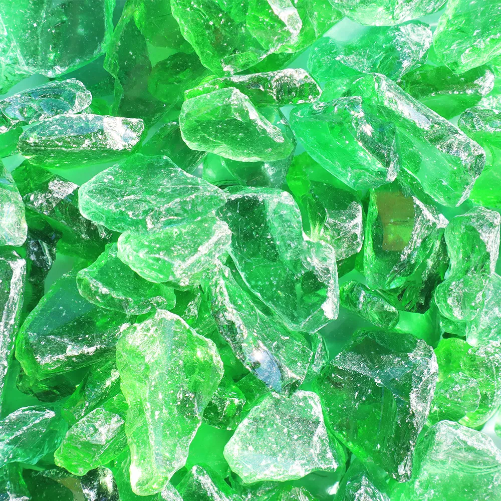 Green Bottle Cullet Green Bottle Glass Aggregate