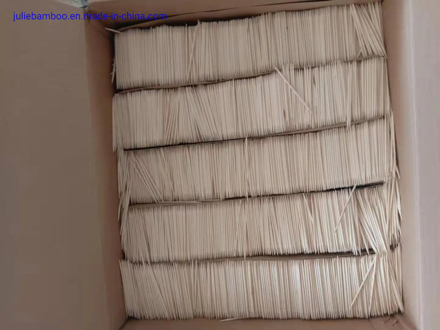 Food-Contacting Grade Eco-Friendly Biodegradable High Quality Natural Birch Wood Toothpicks
