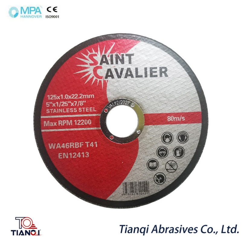 Wholesale En12413 125X1.0X22.2mm Cut off Disc Multi-Purpose Metal Abrasive Cutting Disc
