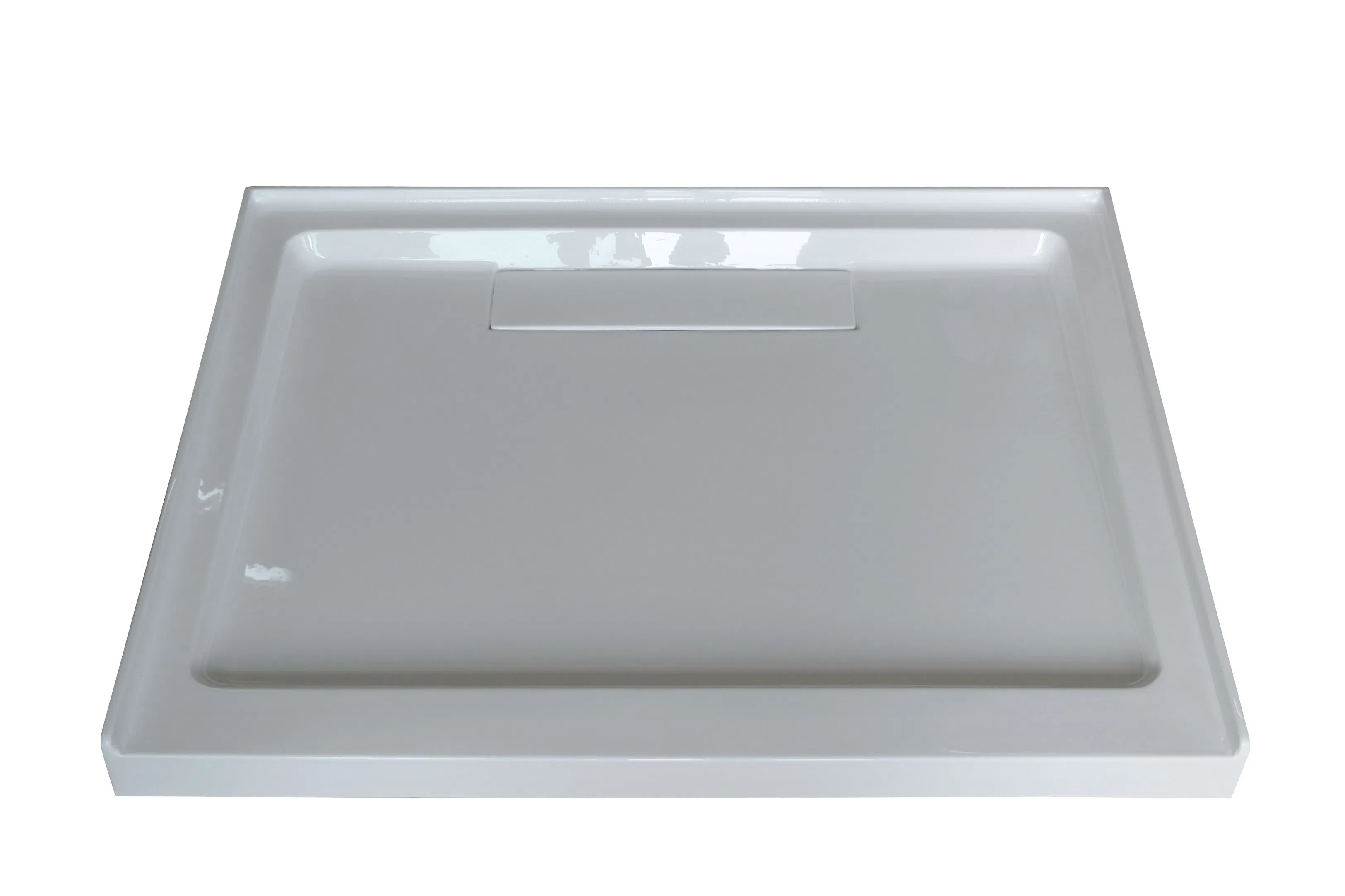 Stylish 60X32 Acrylic Shower Tray in White for Contemporary Spaces