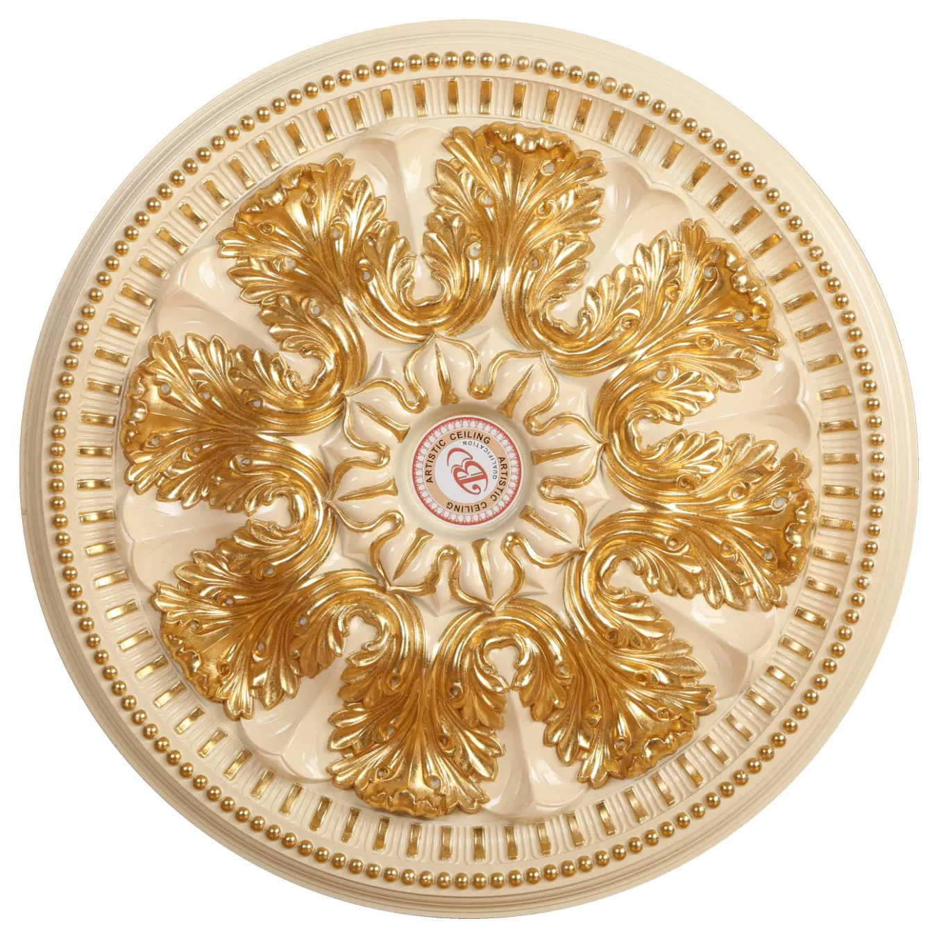 The Most Popular 61cm Ceiling Panel, Antique Gold Finish