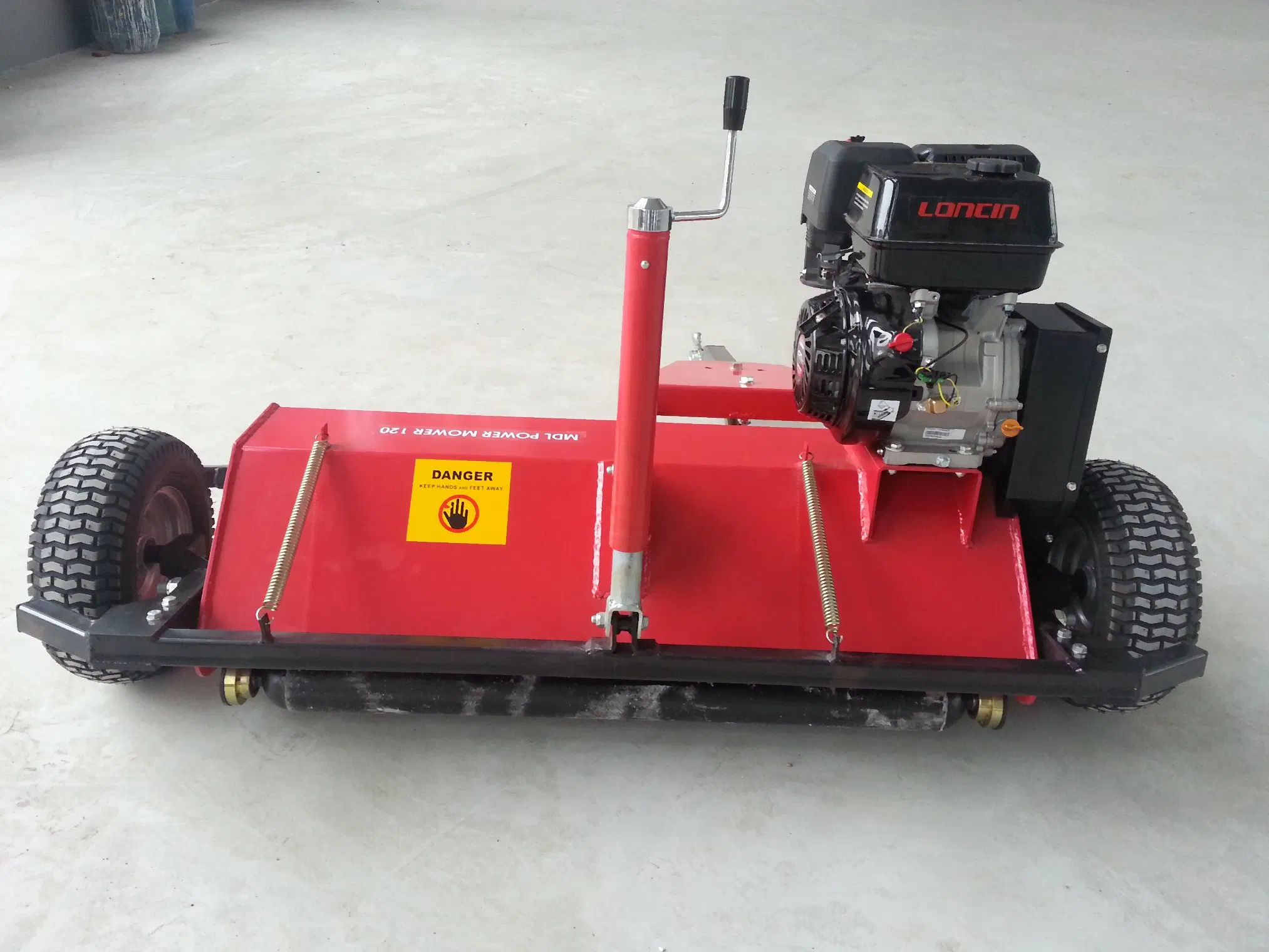 Мощная роторная косилка 15 л.с. для квадроцикла