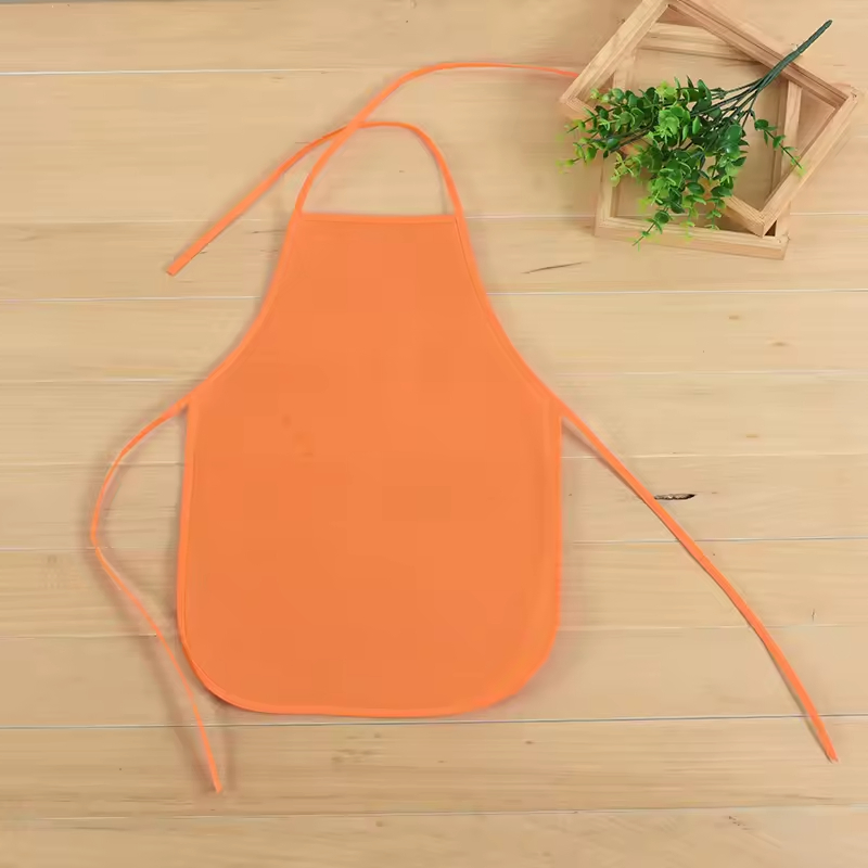 Disposable Non Woven Aprons Customized Printed with Logo in Stock