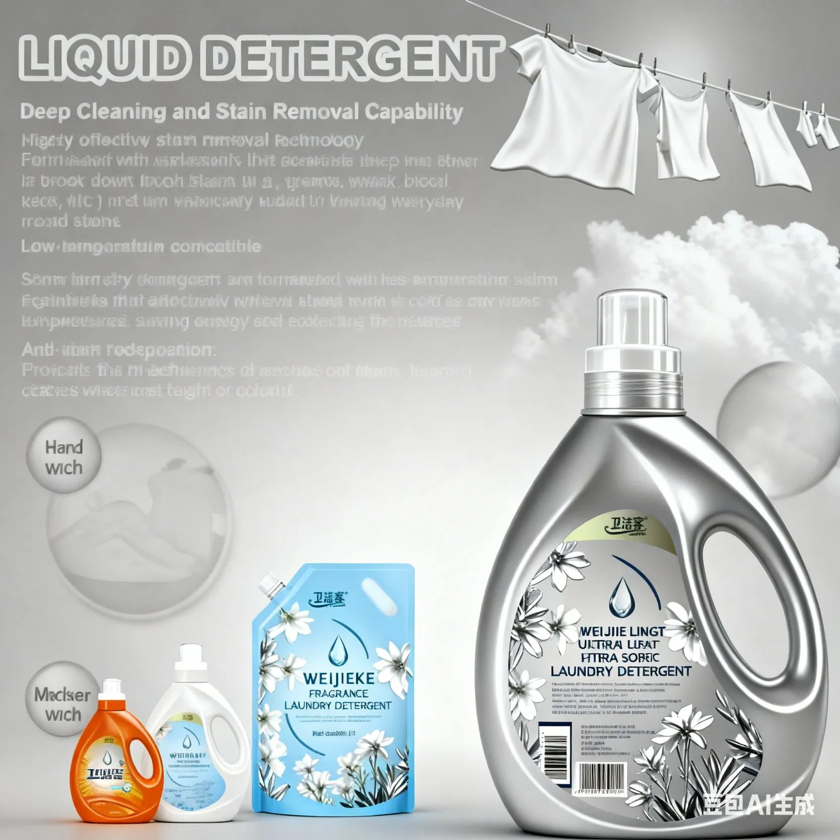 Sustainable Laundry Solutions: Plant-Based Cleaning Liquid for Resale