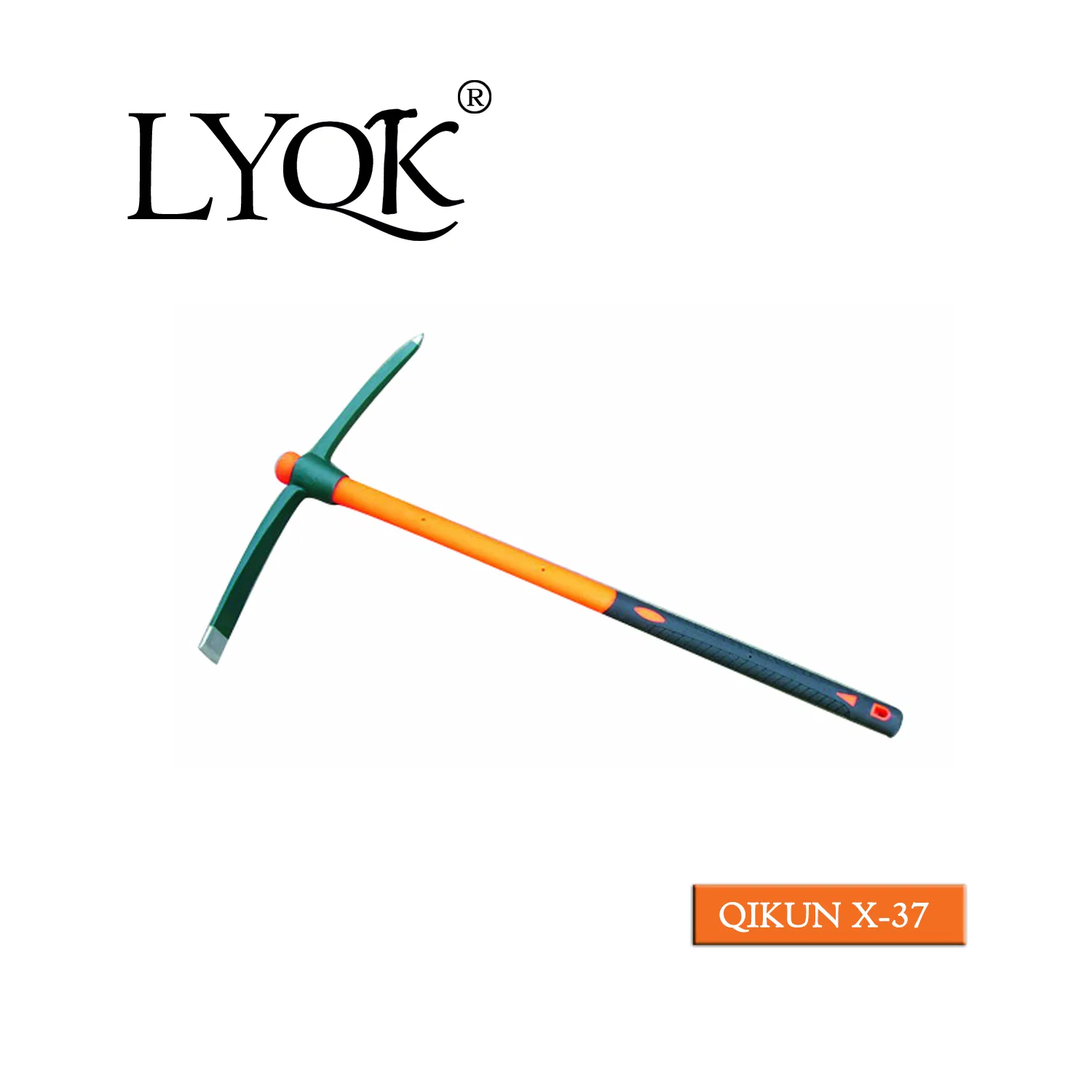 X-37 High Quality Rail Steel 65mn Agriculture Farm Garden Hardware Hand Tools Pick Head Mattock Pickaxe