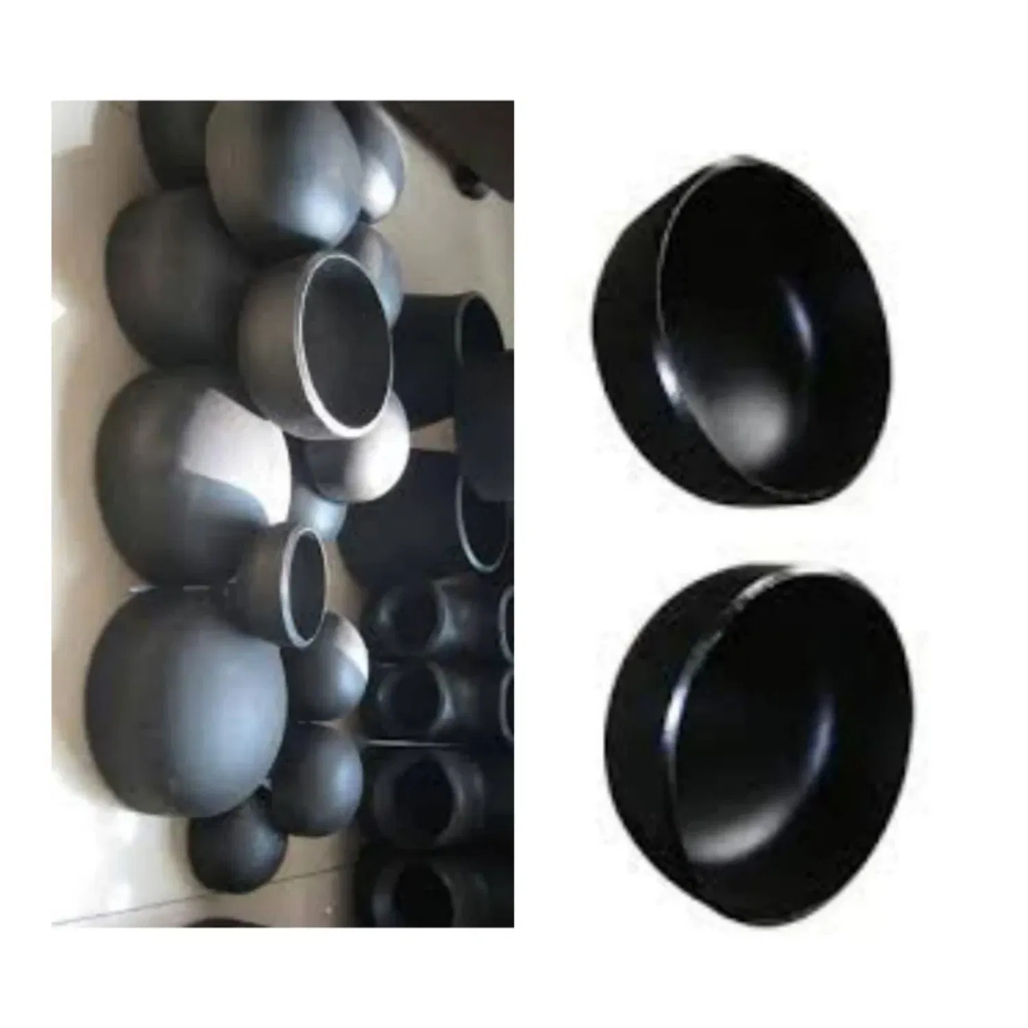 End Cap A234wpb WPC SS304 304h Pipe Fitting CS Pipe Fitting Elbow Concentric Eccentric Reducer Equal Tee Reducing Unequal Tee Pipe Cap