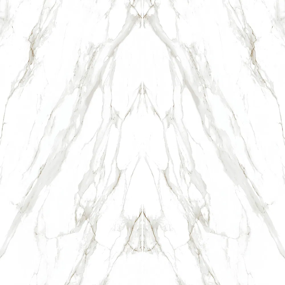 3200*1600 mm Wholesale Large Format Calacatta Sintered Stone for Kitchen Counter Tops Vanity