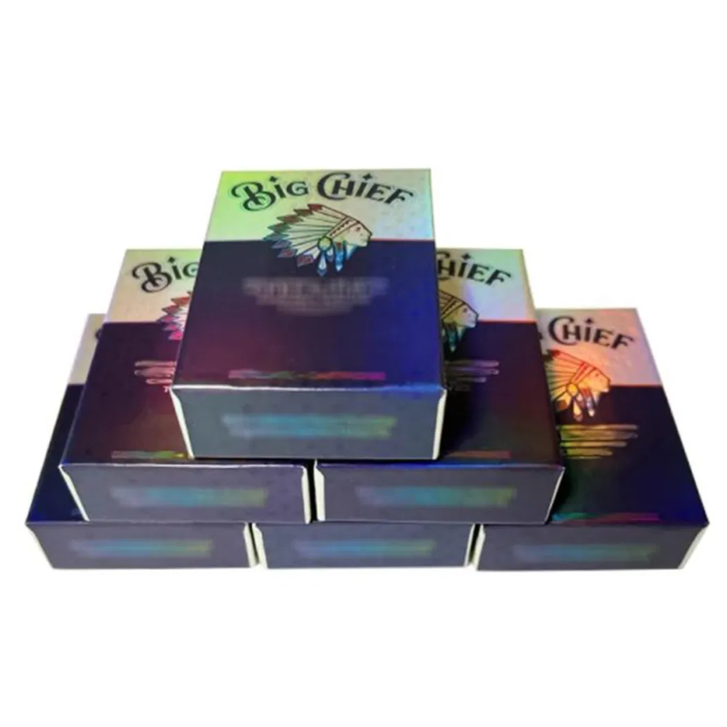 Factory Hot Sale No Leak Lead Free 0.8ml 1ml Silver Gold 510 Thread Battery Big Chief Cartridge with Packaging Box