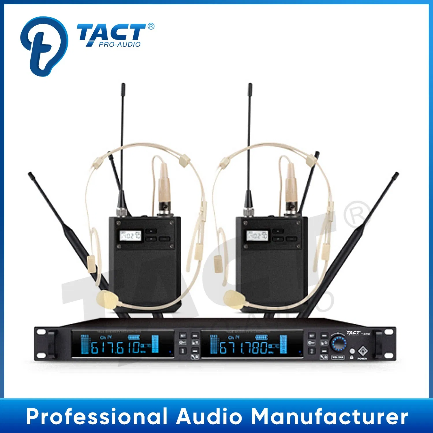 Tact True Diversity UHF Professional Stage Performance Microphone